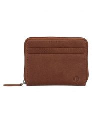 Beagles Skórzany portfel "Benidorm" w kolorze jasnobrązowym - 10,5 x 8 x 1,5 cm rozmiar: onesize. Brązowe portfele męskie Beagles, bez wzorów, z materiału. Za 66.31 zł.