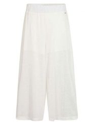 Herrlicher Spodnie "Andreia" w kolorze kremowym rozmiar: L. Brązowe spodnie materiałowe damskie Herrlicher, bez wzorów, z materiału. Za 165.99 zł.