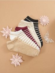 Skarpetki 5 pack - wielobarwny. Skarpetki damskie Sinsay, bez wzorów. Za 15.99 zł.