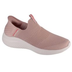 Buty sportowe Sneakersy damskie, Slip-Ins: Ultra Flex 3.0 - Cozy Streak. Czerwone buty sportowe na co dzień damskie Skechers, bez wzorów, trekkingowe. Za 379.99 zł.