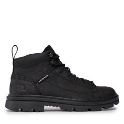 Trapery CAT Footwear. Czarne buty zimowe męskie CAT Footwear, bez zapięcia. Za 479.99 zł.