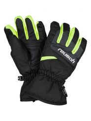 Reusch Rękawiczki funkcyjne "Bennet R-TEX® XT" w kolorze czarno-żółtym rozmiar: 4,5. Czarne rękawiczki dziecięce REUSCH, ze skóry, bez ramiączek. Za 97.51 zł.