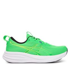 Buty do biegania Asics. Zielone obuwie do biegania damskie Asics. Za 489.99 zł.