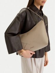 GINO ROSSI Torebka C-LDA8558 Szary. Szare torebki klasyczne damskie Gino Rossi, bez wzorów, z materiału, bez dodatków. Za 199.99 zł.