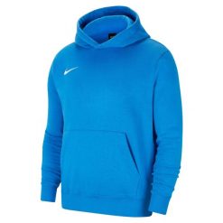 Bluza sportowa chłopięca Nike JR Park 20 Fleece. Białe bluzy sportowe męskie Nike, bez wzorów, z bawełny, sportowe, bez kołnierzyka, bez ramiączek. Za 199.99 zł.
