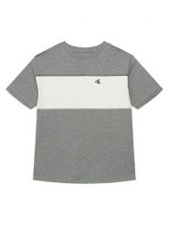 Calvin Klein Jeans T-Shirt LVCKTJA41B Szary Regular Fit. Szare t-shirty chłopięce Calvin Klein Jeans, bez wzorów, z bawełny, bez ramiączek. Za 149.99 zł.