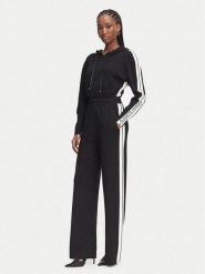 Elisabetta Franchi Kombinezon KT-71S-66E2-V680 Czarny Slim Fit. Czarne kombinezony damskie Elisabetta Franchi, s, bez wzorów, z wiskozy, bez kołnierzyka, bez ramiączek. Za 2,909.00 zł.