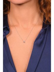 ATELIER DU DIAMANT Złoty naszyjnik "Brillant d'amour" z diamentem - dł. 42 cm rozmiar: onesize. Szare naszyjniki damskie ATELIER DU DIAMANT, złote. Za 4,610.99 zł.