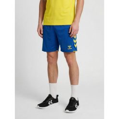 Szorty Hummel Core 2.0. Niebieskie szorty męskie HUMMEL, na fitness i siłownię. Za 149.00 zł.