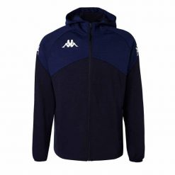 Bluza Kappa Fianto. Niebieskie bluzy bez kaptura męskie Kappa, m, z polaru. Za 344.00 zł.