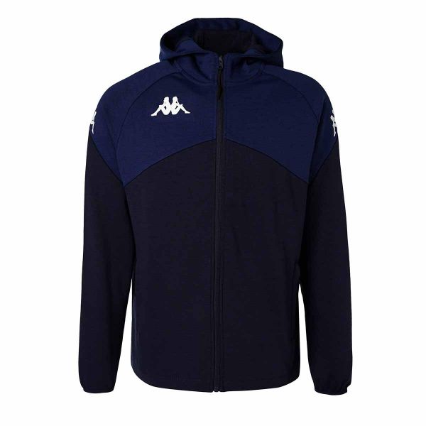 Bluza Kappa Fianto. Niebieskie bluzy bez kaptura męskie Kappa, m, z polaru. Za 344.00 zł.