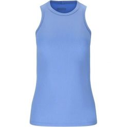 Damski tank top Athlecia Meyers. Niebieskie topy damskie Athlecia, bez wzorów, bez ramiączek. Za 163.50 zł.