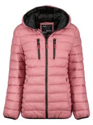 Canadian Peak Kurtka pikowana "Alareak" w kolorze jasnoróżowym rozmiar: XXL. Różowe kurtki damskie Canadian Peak, xxl, z aplikacjami, bez kaptura. Za 188.85 zł.