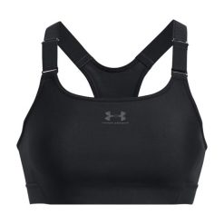 Stanik fitness Under Armour HG Armour High. Czarne biustonosze sportowe damskie Under Armour, bez wzorów. Za 139.99 zł.