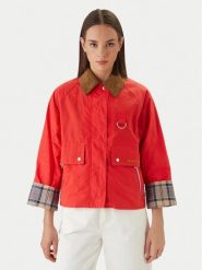 Barbour Kurtka przejściowa Mackworth LCA0398RE51 Czerwony Regular Fit. Czerwone kurtki damskie Barbour, bez wzorów, z bawełny, bez kaptura. Za 1,809.00 zł.