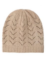 TATUUM Czapka "Tapela" w kolorze beżowym rozmiar: onesize. Brązowe czapki zimowe damskie Tatuum, z materiału. Za 34.95 zł.