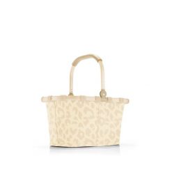 Koszyk CARRYBAG XS, leo vanilla. Białe walizki Reisenthel, bez wzorów, z materiału, małe. Za 158.90 zł.