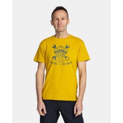 Męski bawełniany t-shirt Kilpi SKULLY-M. Szare t-shirty męskie Kilpi, m, bez wzorów, z bawełny, bez kołnierzyka. Za 75.03 zł.
