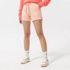 SPODENKI DAMSKIE SPORTOWE CHAMPION-SZORTY SHORTS KRÓTKIE KOLOR POMARAŃCZOWY. Brązowe spodenki sportowe damskie CHAMPION, l, z bawełny, do biegania. Za 65.88 zł.
