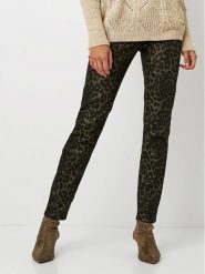 Rosner Spodnie "Perfect Shape" w kolorze khaki rozmiar: 46. Brązowe spodnie materiałowe damskie Rosner, z aplikacjami, z materiału. Za 152.99 zł.