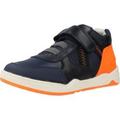 Buty GARVALIN 211640G Niebieski. Niebieskie buty trekkingowe męskie Garvalin, ze skóry, bez zapięcia, trekkingowe. Za 164.99 zł.
