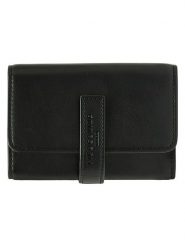 Liebeskind Berlin Skórzany portfel "Kate" w kolorze czarnym - 13 x 10 x 4 cm rozmiar: onesize. Czarne portfele damskie LIEBESKIND BERLIN, bez wzorów, z materiału. Za 209.95 zł.