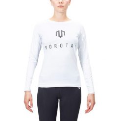 Koszulka treningowa damska Morotai Performance Bonded Longsleeve. Białe bluzki sportowe damskie MOROTAI, xs, bez wzorów, z elastanu, bez ramiączek. Za 132.00 zł.