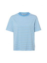 Marc O'Polo Denim Koszulka Kobiety Bawełna (100%) biały|niebieski, L. Białe t-shirty damskie Marc O'Polo Denim, l, bez wzorów, z bawełny, bez kołnierzyka. Za 139.95 zł.