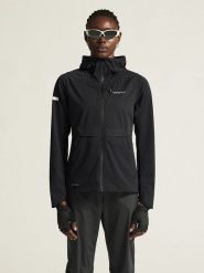 Craft Kurtka "Pro Hydro Lumen" w kolorze czarnym do biegania rozmiar: L. Czarne kurtki do biegania damskie Craft, l, bez wzorów, z materiału, bez kaptura. Za 344.57 zł.