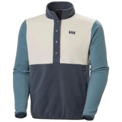 Bluza Helly Hansen Daybreaker Snap. Niebieskie bluzy bez kaptura męskie Helly Hansen, m. W wyprzedaży za 324.80 zł.