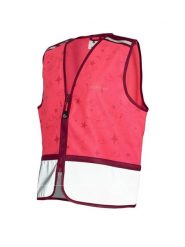 WOWOW Zippy odblaskowa kurtka dziecięca różowa M. Czerwone kurtki treningowe męskie WOWOW, m, bez wzorów, do biegania. Za 170.95 zł.