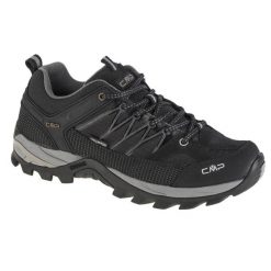 Buty trekkingowe męskie CMP Rigel Low Wp. Czarne buty trekkingowe męskie CMP, z gumy, bez zapięcia, trekkingowe. W wyprzedaży za 359.99 zł.