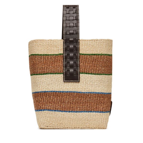 Torebka Weekend Max Mara. Brązowe torebki klasyczne damskie Weekend Max Mara, bez wzorów, bez dodatków. Za 759.99 zł.