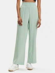 Vero Moda Spodnie materiałowe Carmen 10278926 Zielony Wide Leg. Zielone spodnie materiałowe damskie Vero Moda, bez wzorów, z materiału. Za 99.99 zł.