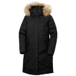 Parka dla kobiet Helly Hansen Vega. Czarne parki damskie Helly Hansen, na lato, l, bez wzorów, z futra. Za 1,397.00 zł.