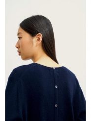 AUTHENTIC CASHMERE Kaszmirowy sweter "Estaris" w kolorze granatowym rozmiar: S. Niebieskie swetry klasyczne damskie AUTHENTIC CASHMERE, s, z kaszmiru, bez kołnierzyka. Za 347.99 zł.