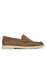 BOSS Lordsy Sienne 50543083 Beżowy. Brązowe mokasyny męskie Boss, ze skóry. Za 869.99 zł.