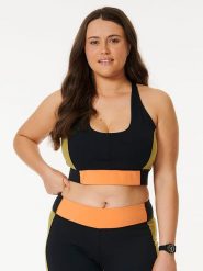 Rip Curl Top sportowy "RSS Valley" ze wzorem rozmiar: M. Topy damskie Rip Curl, m, bez wzorów, bez ramiączek. Za 52.67 zł.