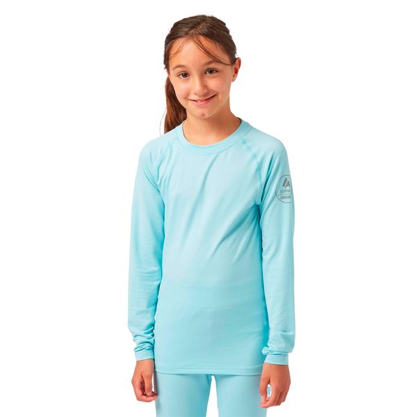 Koszulka termoaktywna dziewczęca SURFANIC SWX4611. Niebieskie koszulki dziewczęce Surfanic, bez wzorów, bez ramiączek. Za 119.99 zł.