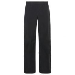 Spodnie przeciwdeszczowe VAUDE Yaras IV. Czarne szorty męskie Vaude, bez wzorów. Za 599.60 zł.