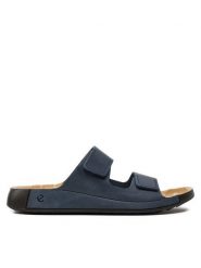 ECCO Klapki 2Nd Cozmo M 2 Strap Slide 50090402038 Granatowy. Niebieskie klapki i japonki męskie ECCO, ze skóry. Za 319.99 zł.