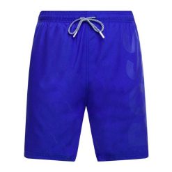 Szorty kąpielowe męskie Hugo Boss Orca. Niebieskie szorty sportowe męskie Hugo Boss, m, z materiału, żeglarskie. Za 149.99 zł.