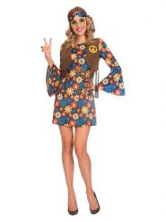 Amscan 2-częściowy kostium "60's Groovy" ze wzorem rozmiar: L. Stroje jednoczęściowe damskie AMSCAN, l, z aplikacjami. Za 91.99 zł.