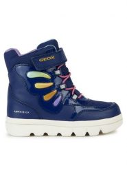 Geox Kozaki J Willaboom Girl B A J36HWA 054FU C4243 M Granatowy. Niebieskie kozaki dziewczęce Geox, bez wzorów, ze skóry, bez obcasa. Za 399.99 zł.