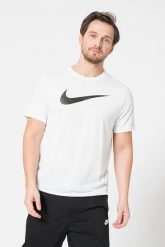 T-shirt sportowy z krótkim rękawem męski Nike Dri-FIT Park Tee. Białe t-shirty męskie Nike, l, bez wzorów, z bawełny, bez kołnierzyka. Za 150.20 zł.