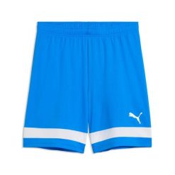 Szorty Puma IndividualRise Team Rise. Niebieskie szorty męskie Puma, bez wzorów, sportowe. Za 131.00 zł.