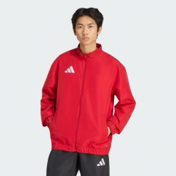 Bluza reprezentacyjna Entrada26. Białe bluzy bez kaptura męskie Adidas, uniwersalny, z poliesteru. Za 134.99 zł.