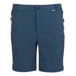 Męskie Spodenki Mountain II. Czarne szorty męskie Regatta, z elastanu, bez kołnierzyka. Za 109.99 zł.