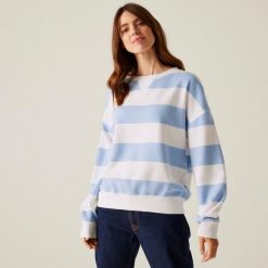 Damski sweter z okrągłym dekoltem Regatta Avika II. Swetry klasyczne damskie Regatta, m, z bawełny, bez kołnierzyka. Za 176.00 zł.
