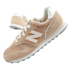 Buty damskie sportowe New Balance WL373SQ2 beżowy. Brązowe buty sportowe na co dzień damskie bez wzorów, z gumy. Za 518.78 zł.